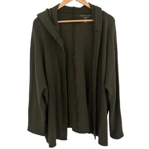 American Eagle Outfitters Dark Green Cardigan